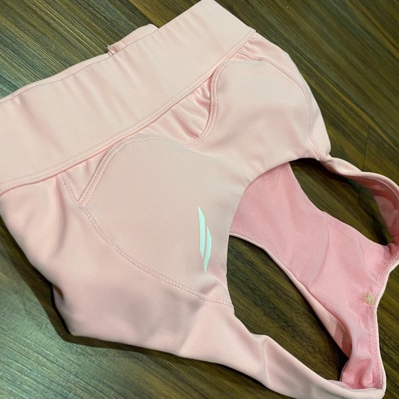 Do You Even Excel Sports Bra Crop Pastel Pink Size Small - Picture 3 of 11